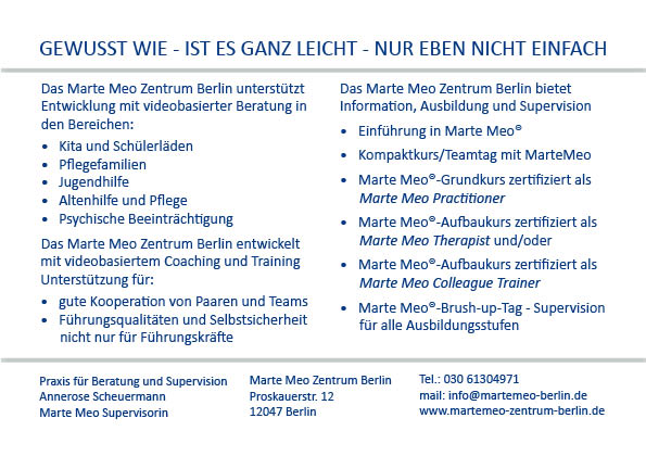 Marte Meo Zentrum Berlin